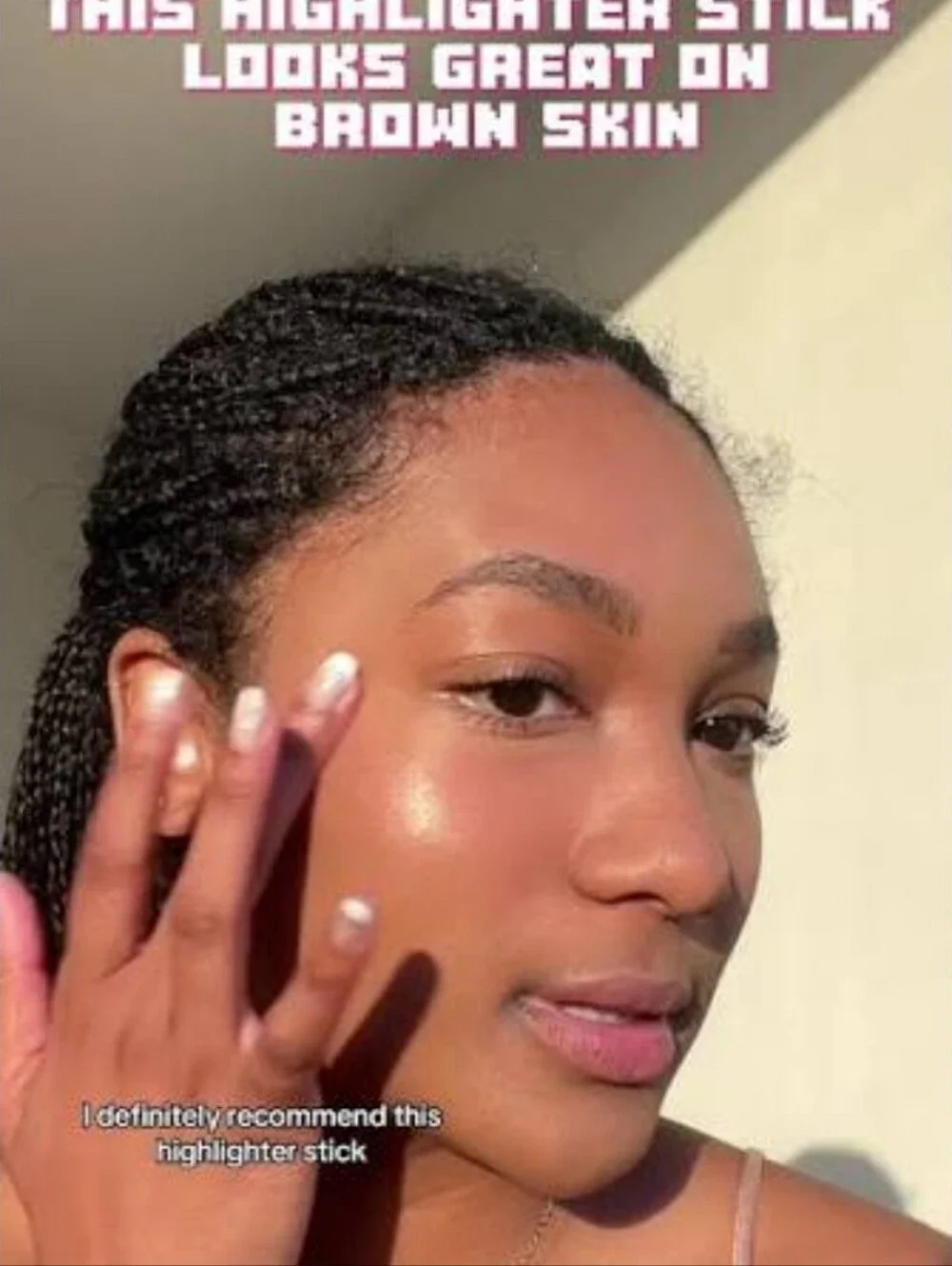 NIB BUXOM summer babe Highlighter Stick In SUNLIT